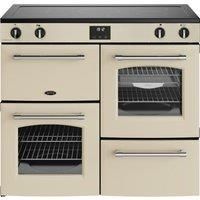 Belling 444411833 100cm Wide Farmhouse Induction Range Cooker in Cream