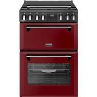 Stoves Richmond DX MRA 60DF 60cm Dual Fuel Mini Range Cooker - Garnet Red - A/A Rated, Red