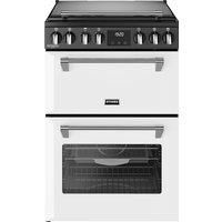 Stoves Richmond DX MRA 60Ei RTY 60cm Electric Mini Range Cooker with Induction Hob - Icy White - A/A Rated, White