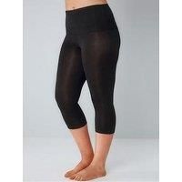 Yours Control Crop Legging - Black