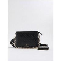 River Island Embossed Monogram Chain Cross Body Bag