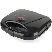 KitchenPerfected 2 Slice Sandwich & Omelette Maker - Non-Stick - Portable - E2605BK - Black