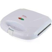LLOYTRON KITCHENPERFECTED 2 SLICE SANDWICH & OMELETTE MAKER - WHITE (E2605WH)
