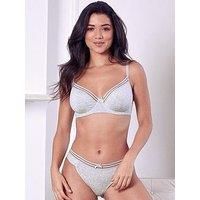 Pour Moi Twist Cotton Brief	14603 Womens Comfortable 95% Knickers