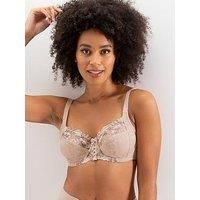Sirens by Pour Moi 3827 Sofia Embroidered Side Support Bra Latte