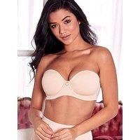 Pour Moi Natural Strapless Bra 30dd New