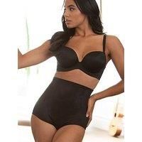 Pour Moi Hourglass Firm Control Brief - Black