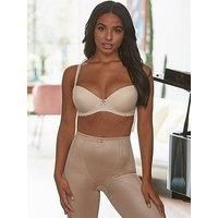 Pour Moi Hourglass Firm Control High Waist Short - Nude
