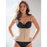 Pour Moi Hourglass Firm Control Back Smoothing Waist Cincher - Nude