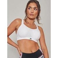 Pour Moi Energy Empower U/W Lightly Padded Convertible Sports Bra - White