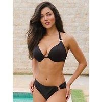 Pour Moi Samoa Bikini Brief Ring Detail Womens Classic Swimwear 20913