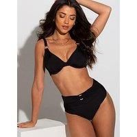 Pour Moi Samoa High-Waist Tummy Control Brief - Black
