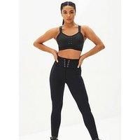Pour Moi Energy Leggings Womens Sportswear Eyelet Legging Activewear 97135