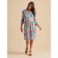 Full Bloom Knee Length Dress