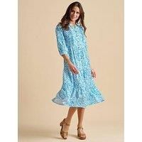 Sea Glitter Midi Dress