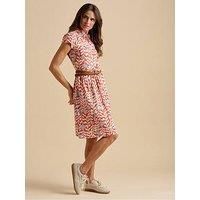 Spring Vine Knee Length Dress