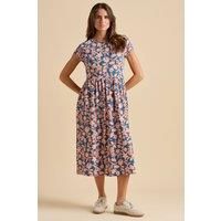 Midnight Garden Midi Dress