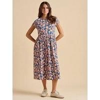 Midnight Garden Midi Dress