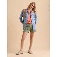Patchwork Denim Shirt