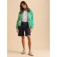 Brakeburn Wide Leg Denim Short