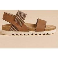 BRAKEBURN Stripe Sandal 6