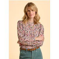 Brakeburn Women's Ellise Blouse in Cream | Size: 8