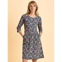 Brakeburn Women's Freya Navy Dress | Size: 8