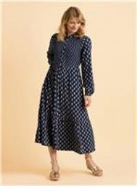 Brakeburn Lark Dress - Navy