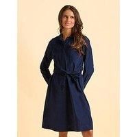 Brakeburn Women's Cedar Dress in Navy | Size: 10