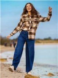 Brakeburn Elowen Shacket - Brown