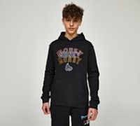 Money Clothing Junior Multi Logo Overhead Hoodie - Black - Size 14-15Y