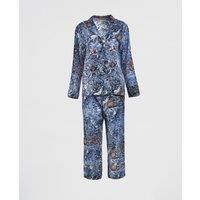 Nocturnal Garden Pyjamas Midnight Blue