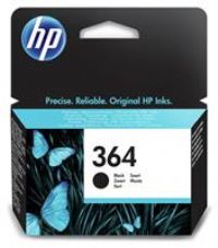 Original HP 364 Black Ink Cartridge Twin Pack (CB316EETWIN) C309n B8550 C5380
