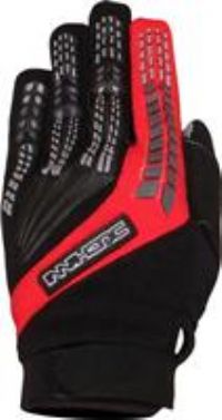 Duchinni Focus Motorcycle Motorbike Textile Gloves Black / Red