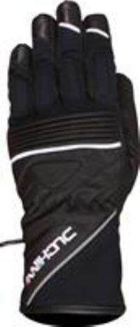 Duchinni Verona Ladies Motorcycle Motorbike Textile Gloves Black / White