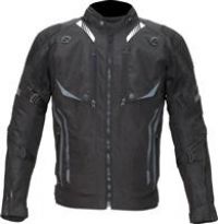 Weise Vertex CE AA Waterproof Motorcycle Jacket (Black, M)