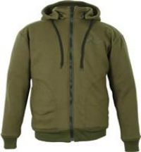 Weise Stealth Motorcycle Motorbike Hooded Textile Jacket Green With Armours
