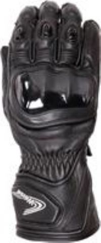 Weise Falcon Motorcycle Motorbike Leather Gloves Black