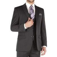 Pierre Cardin Charcoal Twill Regular Fit Suit Jacket