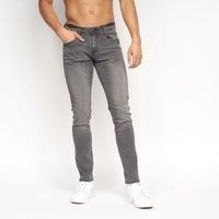 Duck and Cover Maylead Mens Casual Fashion Designer Dress Formal Jeans Grey