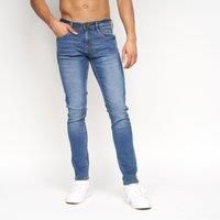 Duck and Cover Maylead Mens Fashion Casual Dress Designer Formal Jeans Blue