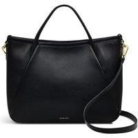 RADLEY London Eastney Street Women/'s Grained Leather Medium Ziptop Top Handle Bag, Black