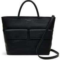 RADLEY London Brompton Crescent Medium Ziptop Satchel Bag, Black