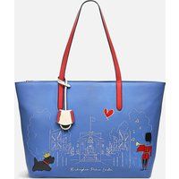 Radley King Charles III Coronation Light Blue Leather Tote Picture Bag H8078497