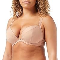 Curvy Kate Women/'s SuperPlunge Multiway Bra, Opaque, Beige (Latte Latte), (Size:30F)