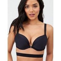 Curvy Kate Superplunge Black Multiway Plunge Bra Size 28-40 D-J