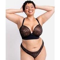 Curvy Kate Strapless Multiway Bra Super Plunge Hey Girls Womens Ladies Underwear Lingerie Black/Latte Cup Size 30D