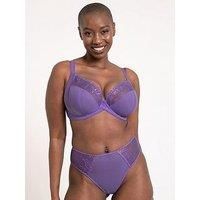 Curvy Kate Flare Plunge Bra Side Support Four Section J-Hook Bras Lingerie