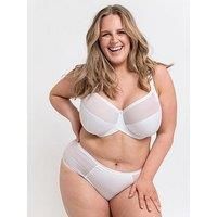 Curvy Kate Wonderfully Full Cup Side Support Bra White 46E