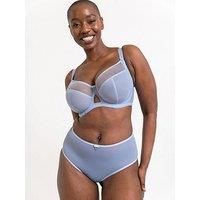 Curvy Kate Balcony Side Support Bra Victory Underwired Womens Ladies Underwear Lingerie Periwinkle Blue Cup Size 34G